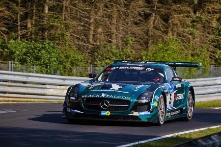 Black Falcon - Mercedes SLS AMG GT3 - #5 - 24h-Rennen Nürburgring 2015 - Top-30-Qualifying