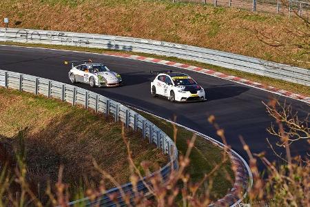 Impressionen, VLN Probe- und Einstellfahrt, Nürburgring, Nordschleife
