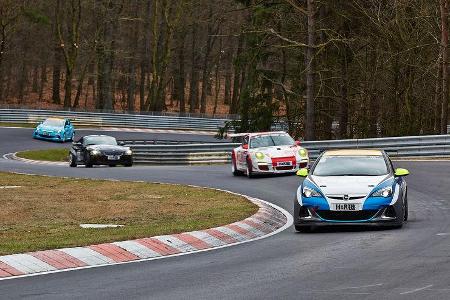 Impressionen, VLN Probe- und Einstellfahrt, Nürburgring, Nordschleife