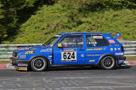 VLN Langstreckenmeisterschaft, Nürburgring, VW Golf GTI, H2, #624