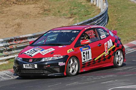 VLN 2014, #511, Honda Civic, V3, Langstreckenmeisterschaft Nürburgring