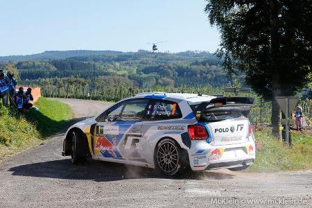 WRC Rallye Frankreich 2014, Sebastien Ogier, VW