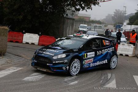 WRC Rallye Frankreich 2014, Elfyn Evans, Ford