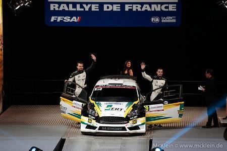 WRC II Rallye Frankreich 2014, Quentin Gilbert, Hyundai