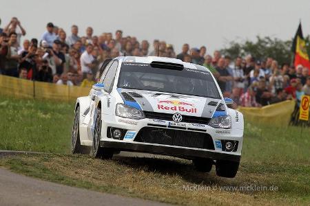 WRC Rallye Deutschland VW Polo Sebastien Ogier