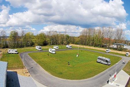 Wohnmobilstellplatz am Noor in Schleswig-Holstein