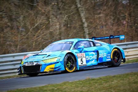 Audi R8 LMS - Startnummer #5 - Phoenix Racing - SP9 Pro - VLN 2019 - Langstreckenmeisterschaft - Nürburgring - Nordschleife