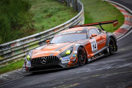 Mercedes-AMG GT3 - Startnummer #14 - Mercedes-AMG Team Black Falcon - SP9 Pro - VLN 2019 - Langstreckenmeisterschaft - Nürbu...