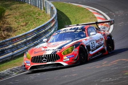 Mercedes-AMG GT3 - Startnummer #23 - Rooster Rojo J2Racing - SP9 Pro-Am - VLN 2019 - Langstreckenmeisterschaft - Nürburgring...