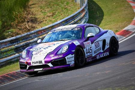 Porsche Cayman - Startnummer #445 - Pixum Team Adrenalin Motorsport - V5 - VLN 2019 - Langstreckenmeisterschaft - Nürburgrin...