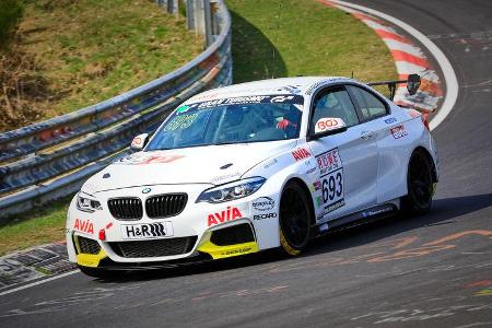 BMW M240i Racing Cup - Startnummer #693 - Team AVIA Sorg Rennsport - Cup 5 - VLN 2019 - Langstreckenmeisterschaft - Nürburgr...