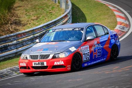 BMW 325i e90 - Startnummer #705 - Team AVIA Sorg Rennsport - V4 - VLN 2019 - Langstreckenmeisterschaft - Nürburgring - Nords...