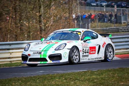 Porsche Cayman GT4 CS - Startnummer #944 - Krämer Racing - Cup 3 - VLN 2019 - Langstreckenmeisterschaft - Nürburgring - Nord...