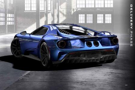 Ford GT Besitzerbroschüre