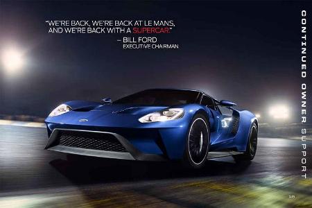 Ford GT Besitzerbroschüre