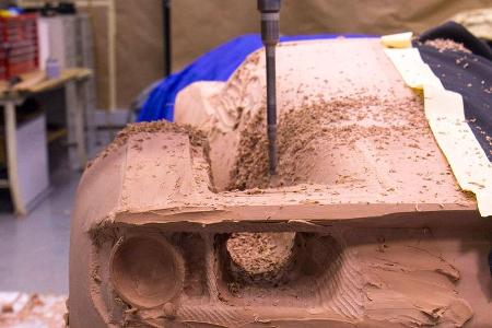 Ford GT - Supersportwagen - Entwicklung - kleine Tonmodelle