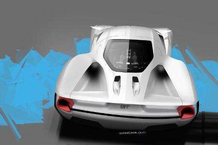 Ford GT - Supersportwagen - Entwicklung - frühe Skizzen