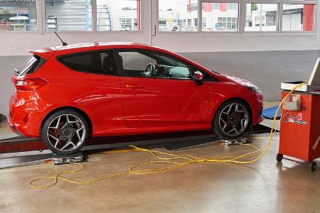 Ford Fiesta ST, Leistungsmessung