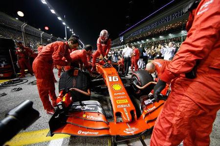 Charles Leclerc - Ferrari - GP Singapur 2019 - Rennen