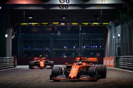 Sebastian Vettel - Ferrari - GP Singapur 2019 - Rennen