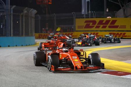 Sebastian Vettel - Ferrari - GP Singapur 2019 - Rennen