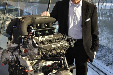 Porsche Konstrukteur Hans Mezger