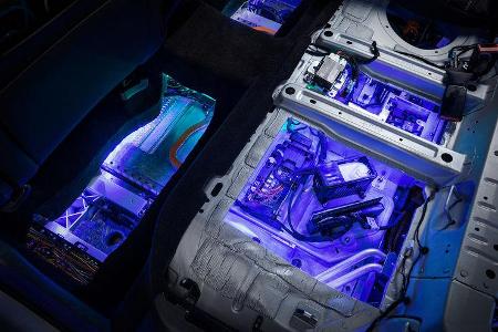 Mercedes EQC Schnittmodell Azubi Projekt