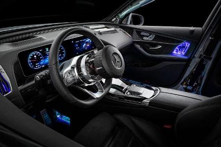 Mercedes EQC Schnittmodell Azubi Projekt
