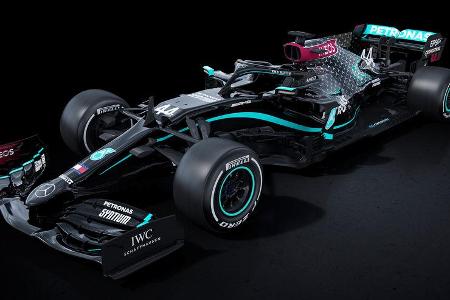 Mercedes - Schwarze Lackierung - W11 - 2020