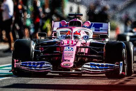 Sergio Perez - Racing Point - Formel 1 - GP Portugal - Portimao - 24. Oktober 2020 Sergio Perez - Racing Point - Formel 1 - GP Portugal - Portimao - 24. Oktober 2020
