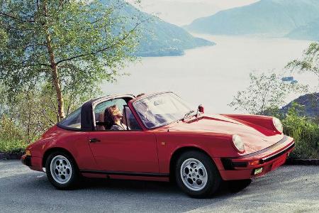 Porsche 911 Targa 3.2, Seitenansicht