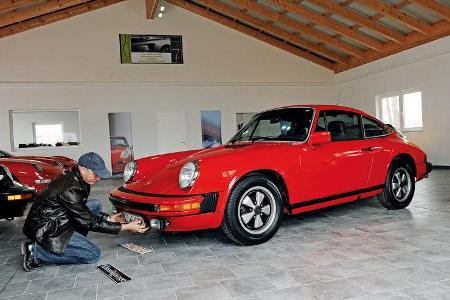 Porsche 911 California, Seitenansicht
