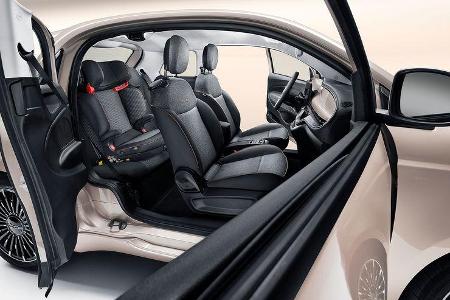 11/2020, Fiat 500e mit Mopar-Zubehör
