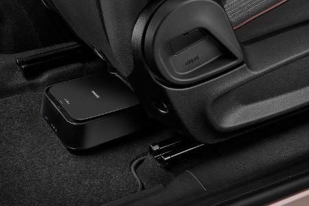 11/2020, Fiat 500e mit Mopar-Zubehör