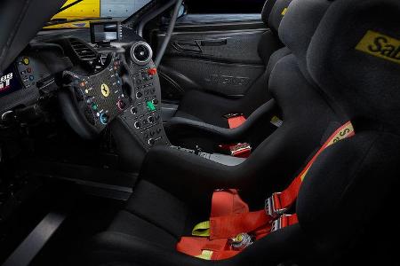 Ferrari 488 GT Modificata - Rennwagen - Innenraum