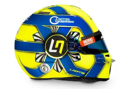 Lando Norris - McLaren - Helm - 2020