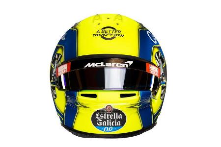 Lando Norris - McLaren - Helm - 2020