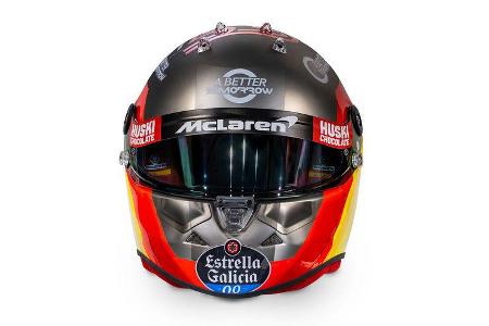 Carlos Sainz - McLaren - Helm - 2020