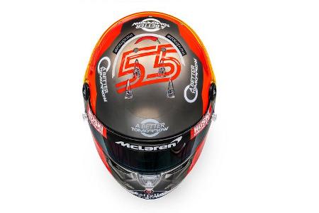 Carlos Sainz - McLaren - Helm - 2020