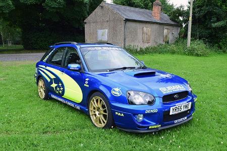 Subaru Impreza WRX Sportkombi Leichenwagen Umbau UK