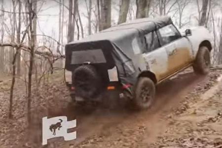 Ford Bronco Testfahrten