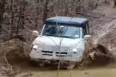 Ford Bronco Testfahrten