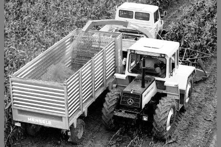 MB Trac JubilŠum und Unimog Ackerschlepper