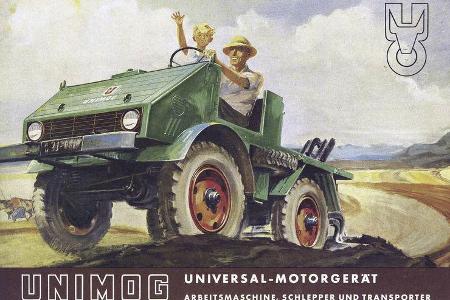 MB Trac JubilŠum und Unimog Ackerschlepper