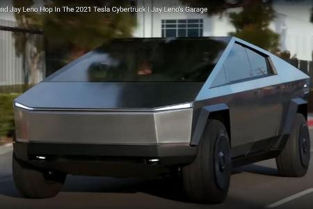 Elon Musk und Jay Leno im Tesla Cybertruck Elon Musk und Jay Leno im Tesla Cybertruck