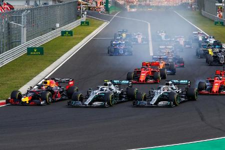 Start - GP Ungarn 2019 - Budapest - Rennen
