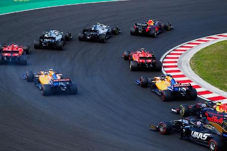 Start - GP Ungarn 2019 - Budapest - Rennen