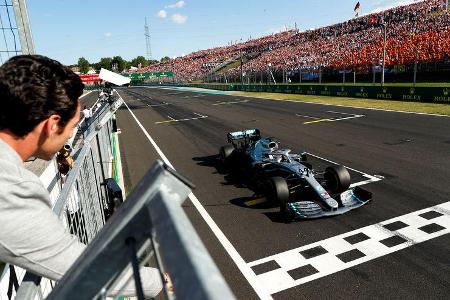 Lewis Hamilton - Mercedes - GP Ungarn 2019 - Budapest - Rennen