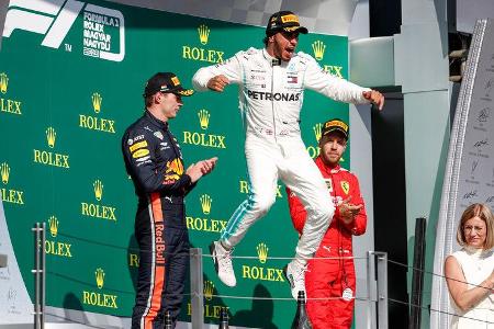 Lewis Hamilton - Mercedes - GP Ungarn 2019 - Budapest - Rennen