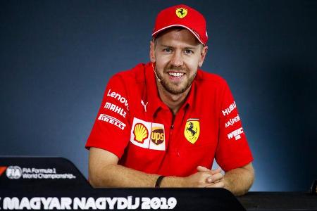 Sebastian Vettel - Ferrari - GP Ungarn 2019 - Budapest - Rennen
